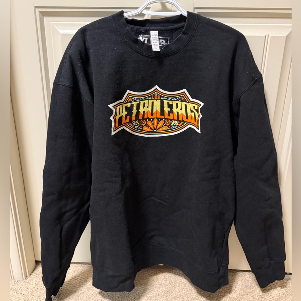 Edmonton Oilers Los Petroleros Black Sweatshirt